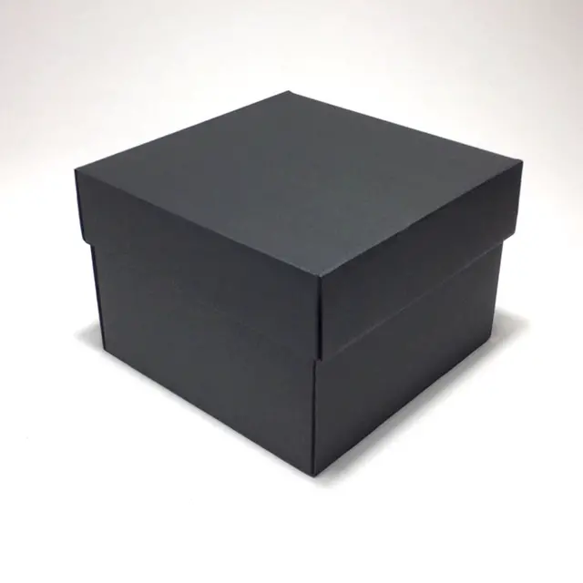 Flat box ZELLULOOS 19 x 19 x 13 cm - Black