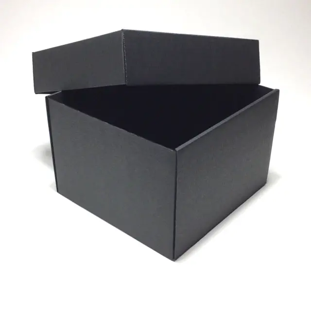 Flat box ZELLULOOS 19 x 19 x 13 cm - Black