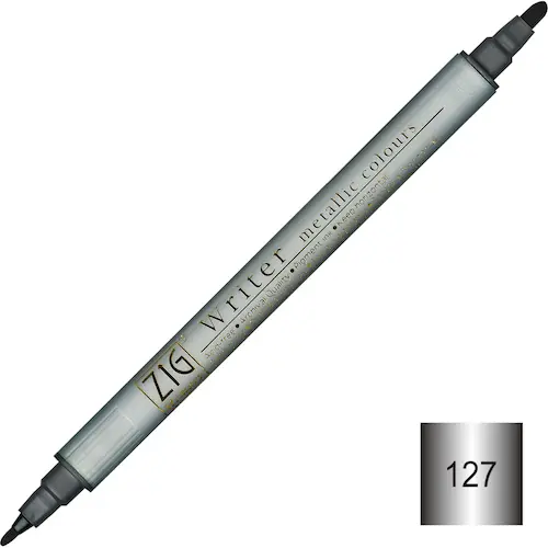 Sketching pen WRITER METALLIC - Black