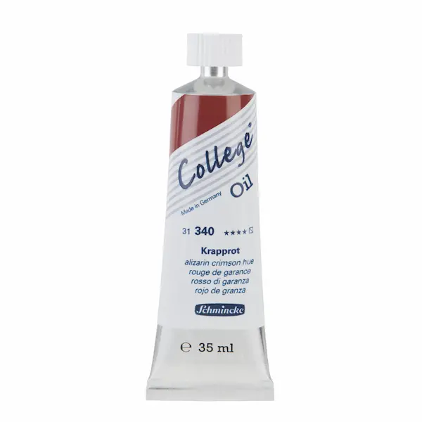 Õlivärv COLLEGE 35 ml - Alizarin crimson hue