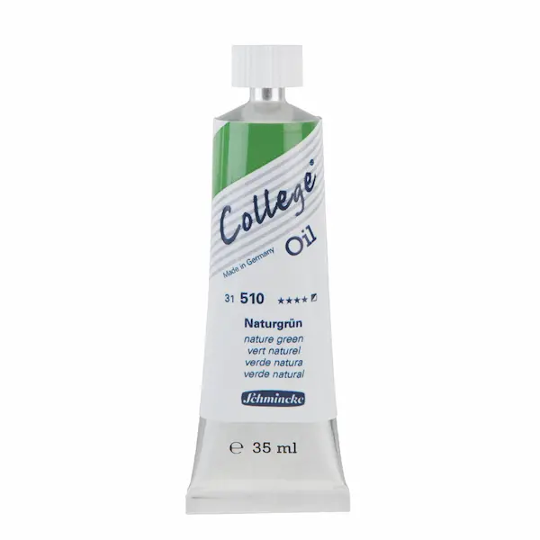 Õlivärv COLLEGE 35 ml - Nature green