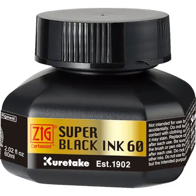 Tint KURETAKE SUPER BLACK INK 60 ml