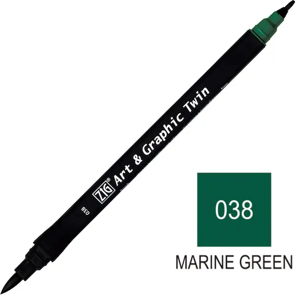 Viltpliiats ART & GRAPHIC - Marine Green