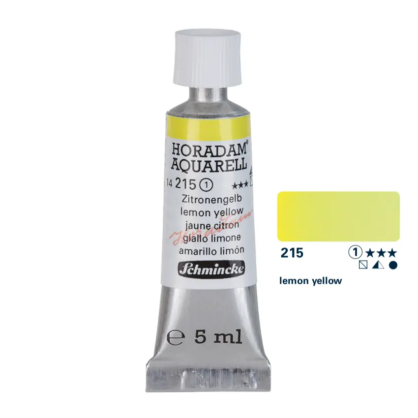 Aquarell colour HORADAM 5 ml - Lemon yellow