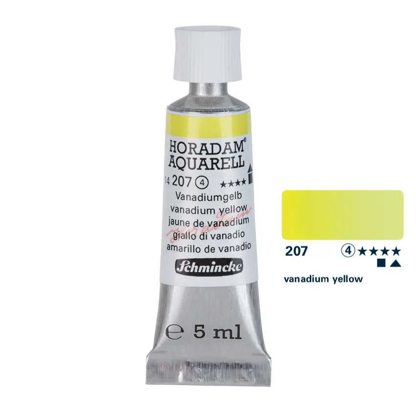 Aquarell colour HORADAM 5 ml - Vanadium yellow