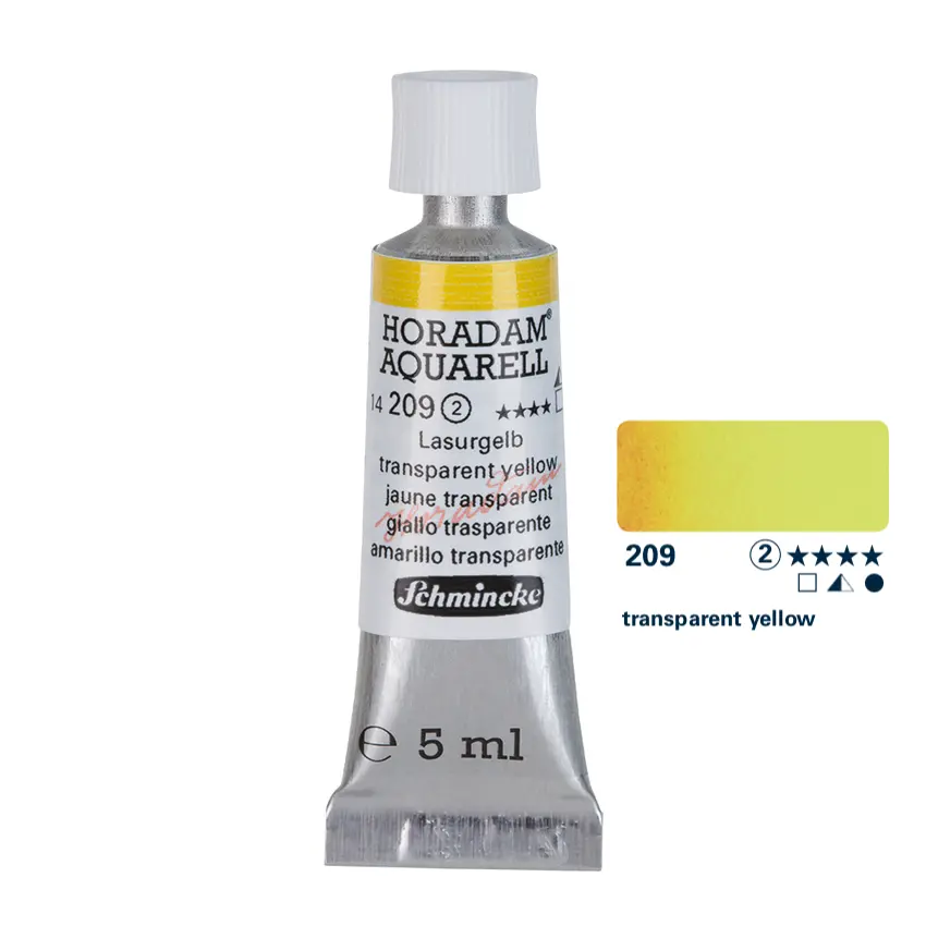 Aquarell colour HORADAM 5 ml - Transparent yellow