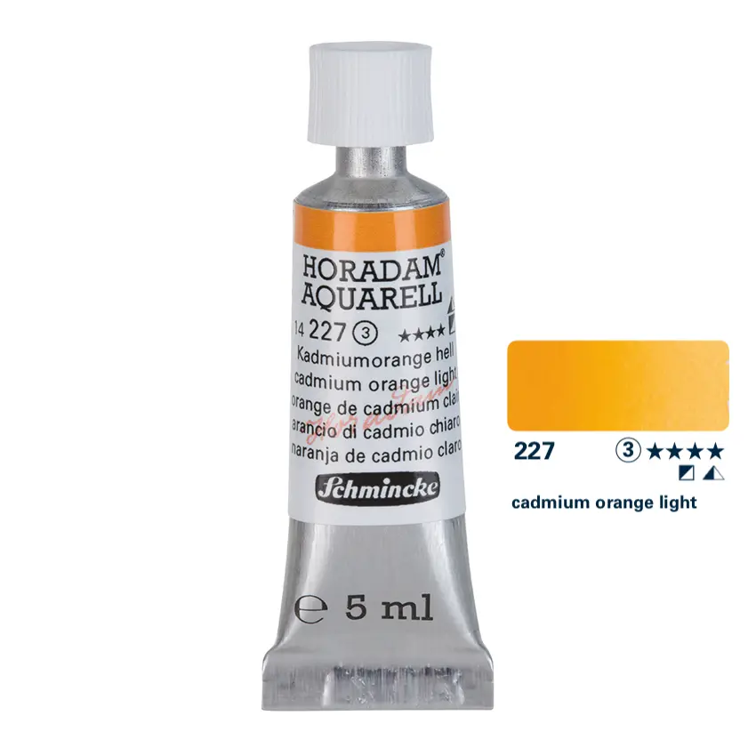 Aquarell colour HORADAM 5 ml - Cadmium orange light