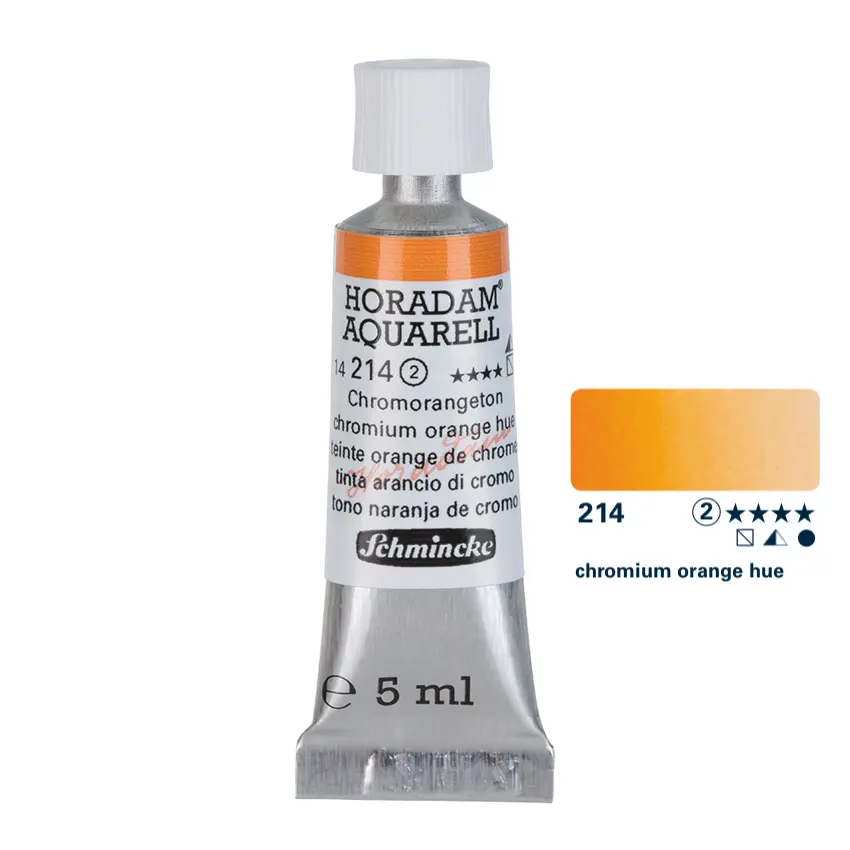 Aquarell colour HORADAM 5 ml - Chromium orange hue