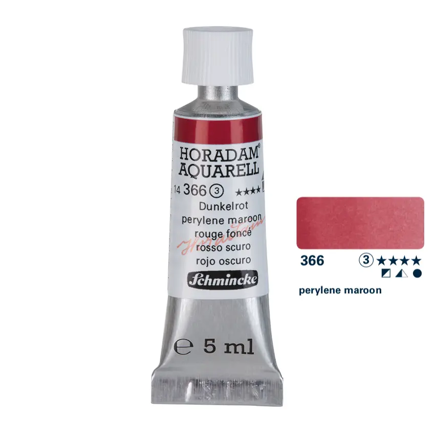 Aquarell colour HORADAM 5 ml - Perylene maroon