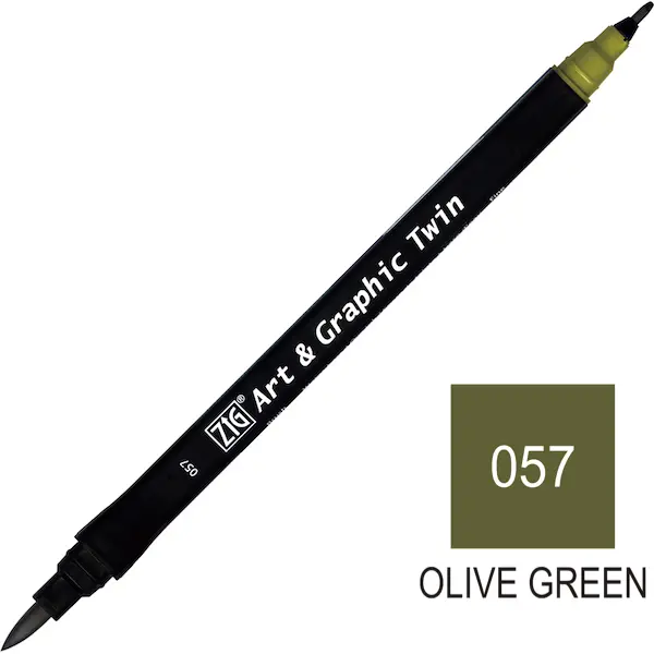 Viltpliiats ART & GRAPHIC - Olive Green