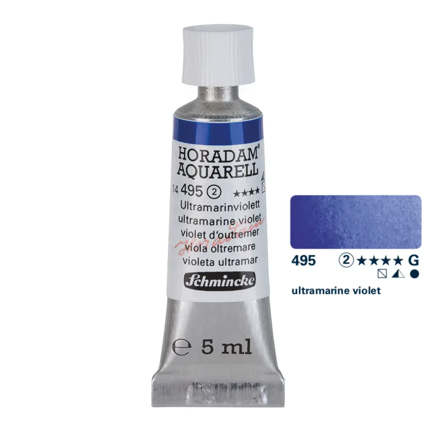 Aquarell colour HORADAM 5 ml - Ultramarine violet