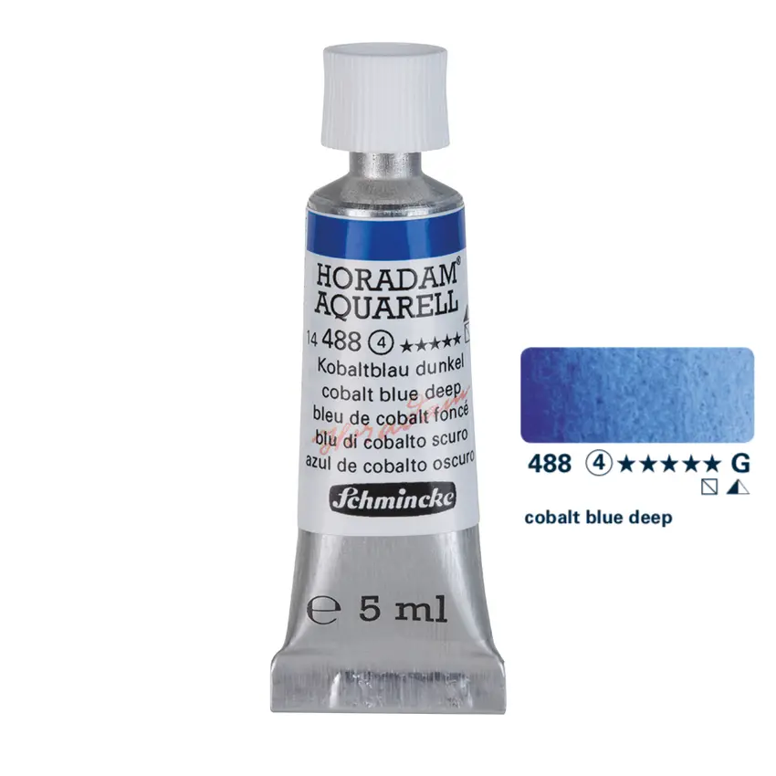 Aquarell colour HORADAM 5 ml - Cobalt blue deep