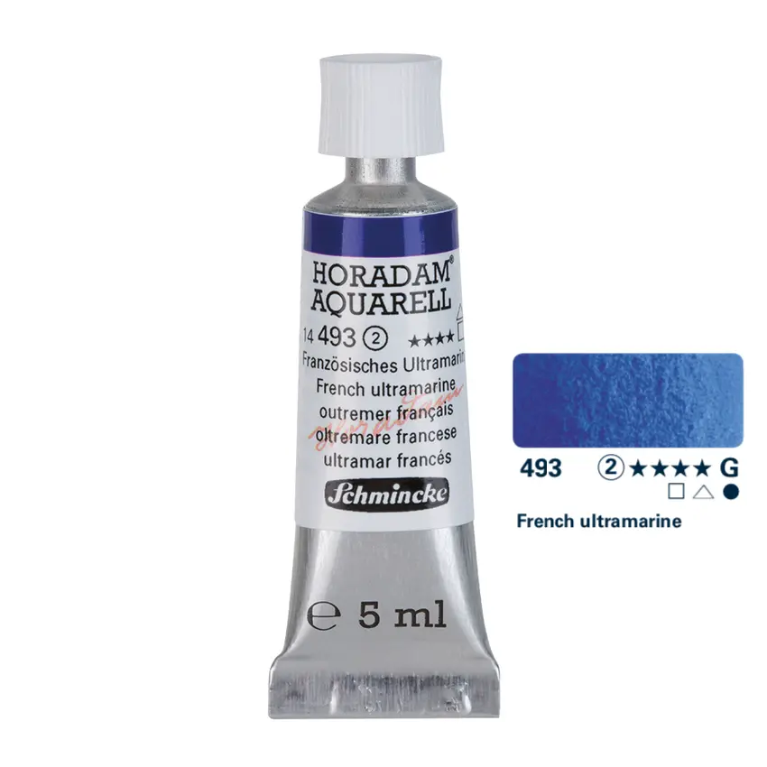 Aquarell colour HORADAM 5 ml - French ultramarine