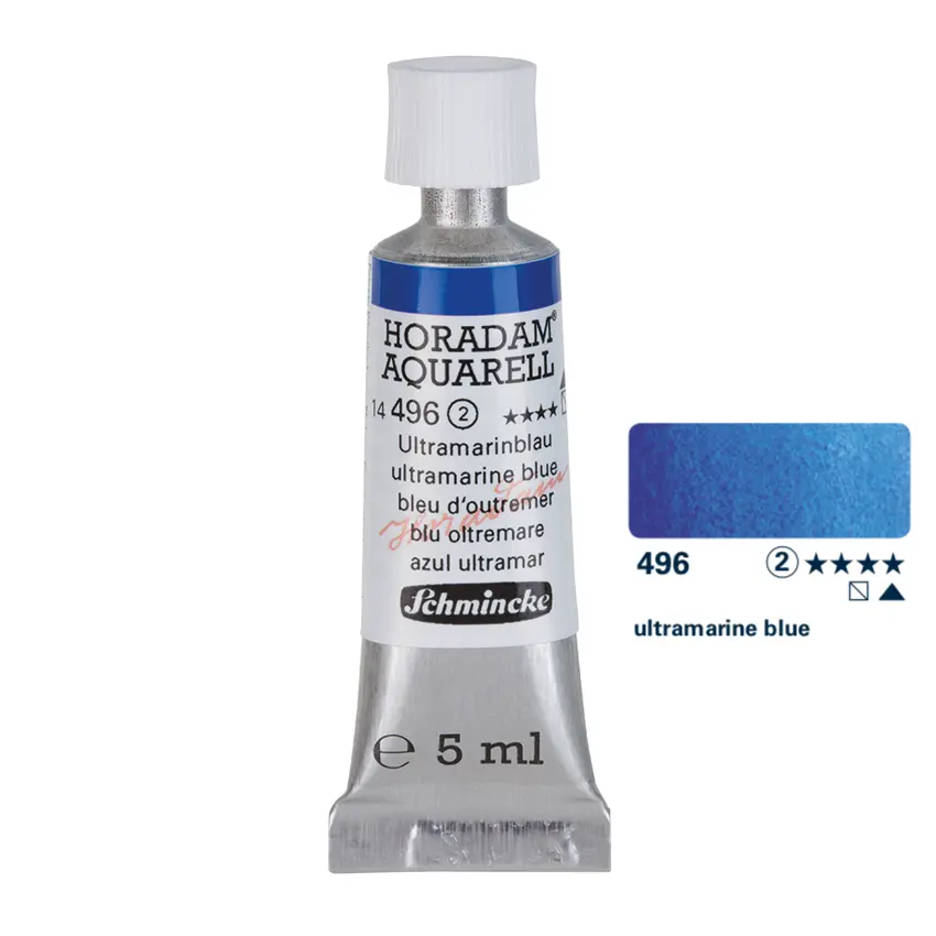 Aquarell colour HORADAM 5 ml - Ultramarine blue