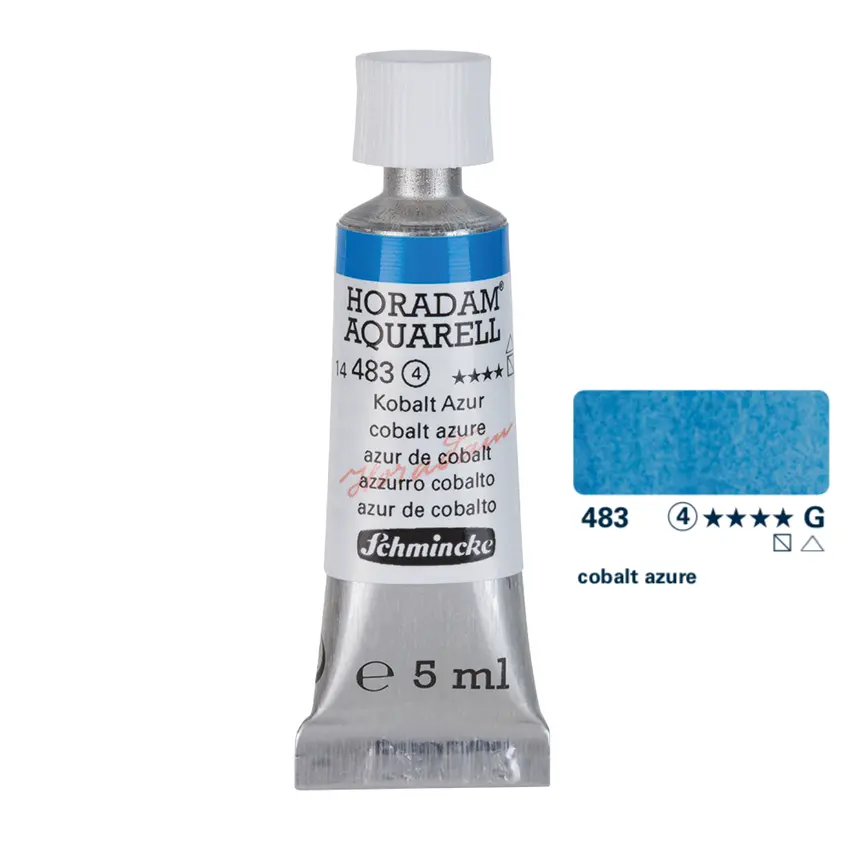 Aquarell colour HORADAM 5 ml - Cobalt azure