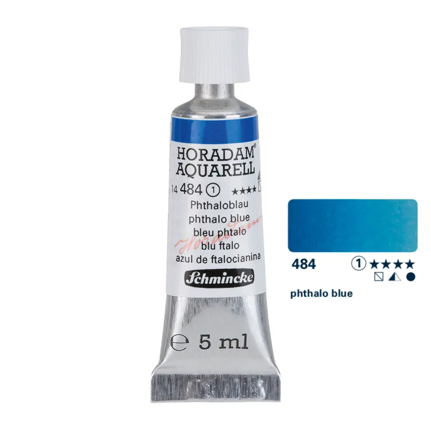 Aquarell colour HORADAM 5 ml - Phthalo blue