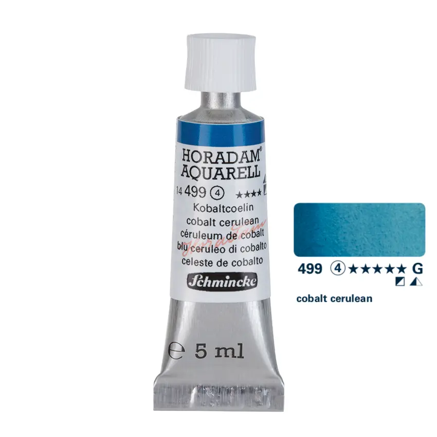 Aquarell colour HORADAM 5 ml - Cobalt cerulean