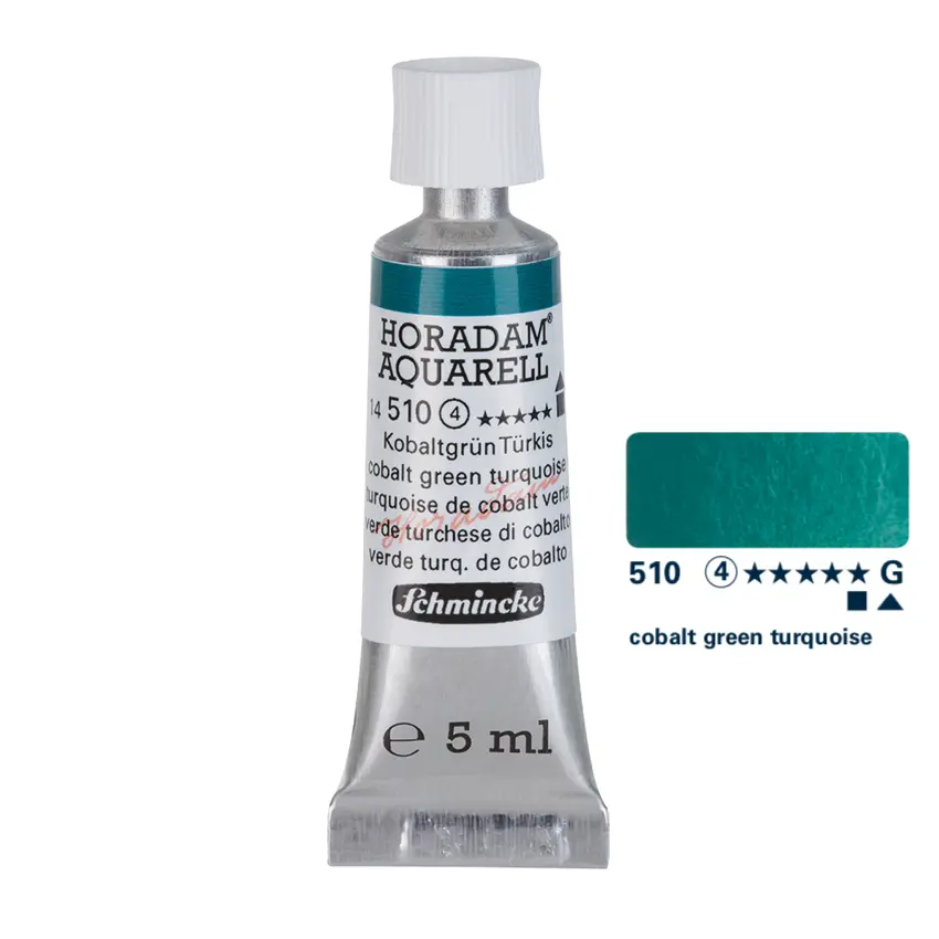 Aquarell colour HORADAM 5 ml - Cobalt green turquoise