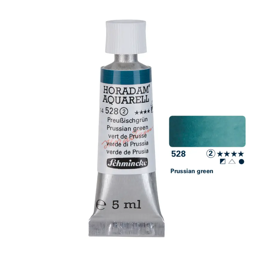 Aquarell colour HORADAM 5 ml - Prussian green