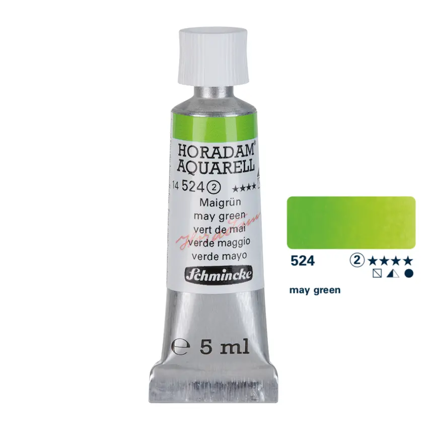 Aquarell colour HORADAM 5 ml - May green