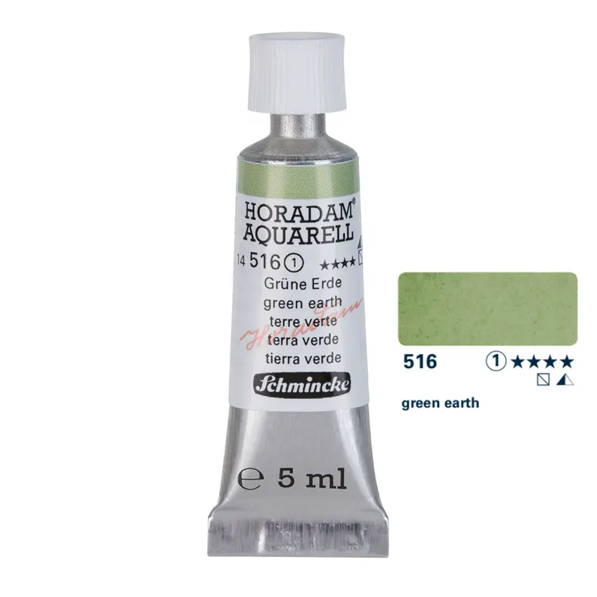 Aquarell colour HORADAM 5 ml - Green earth