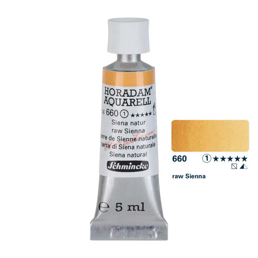 Aquarell colour HORADAM 5 ml - Raw Sienna