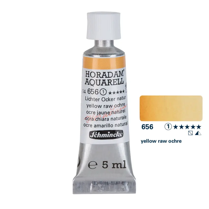 Aquarell colour HORADAM 5 ml - Yellow raw ochre