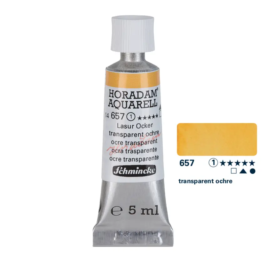 Aquarell colour HORADAM 5 ml - Transparent ochre