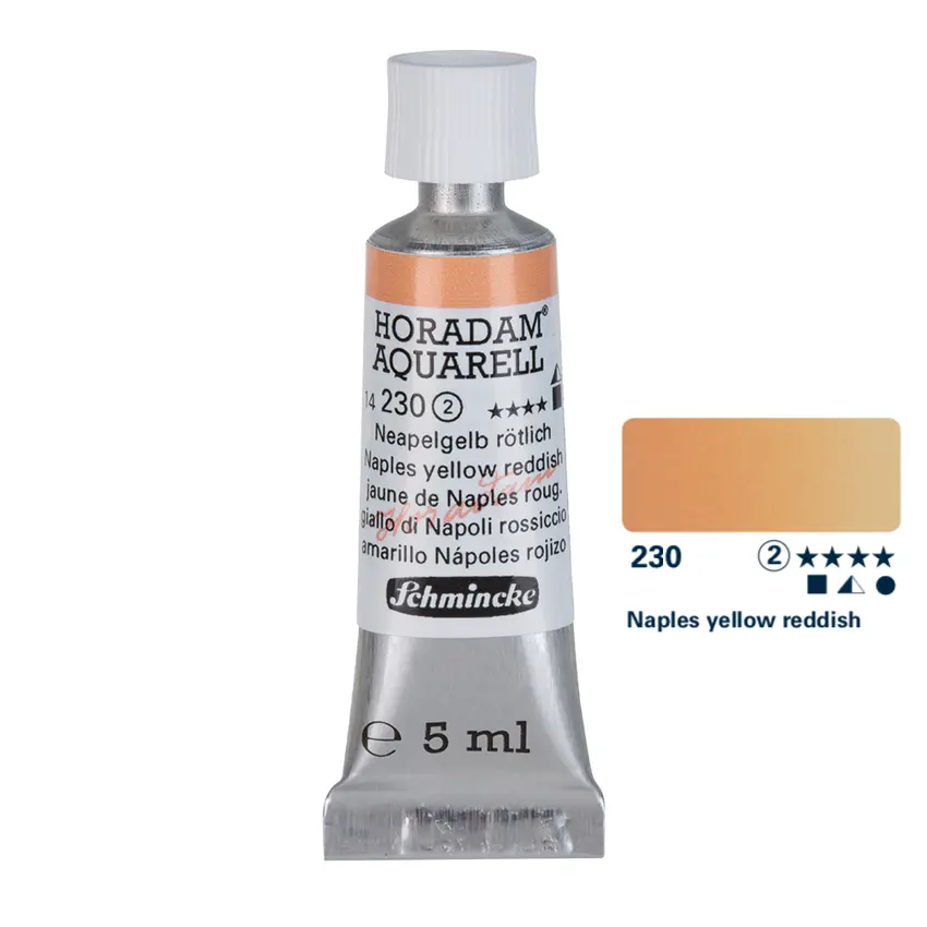 Aquarell colour HORADAM 5 ml - Naples yellow reddish