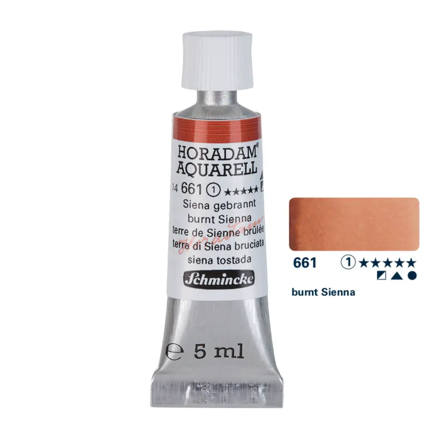 Aquarell colour HORADAM 5 ml - Burnt Sienna