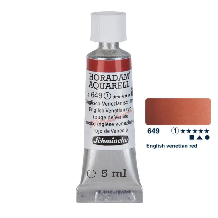 Aquarell colour HORADAM 5 ml - English venetian red