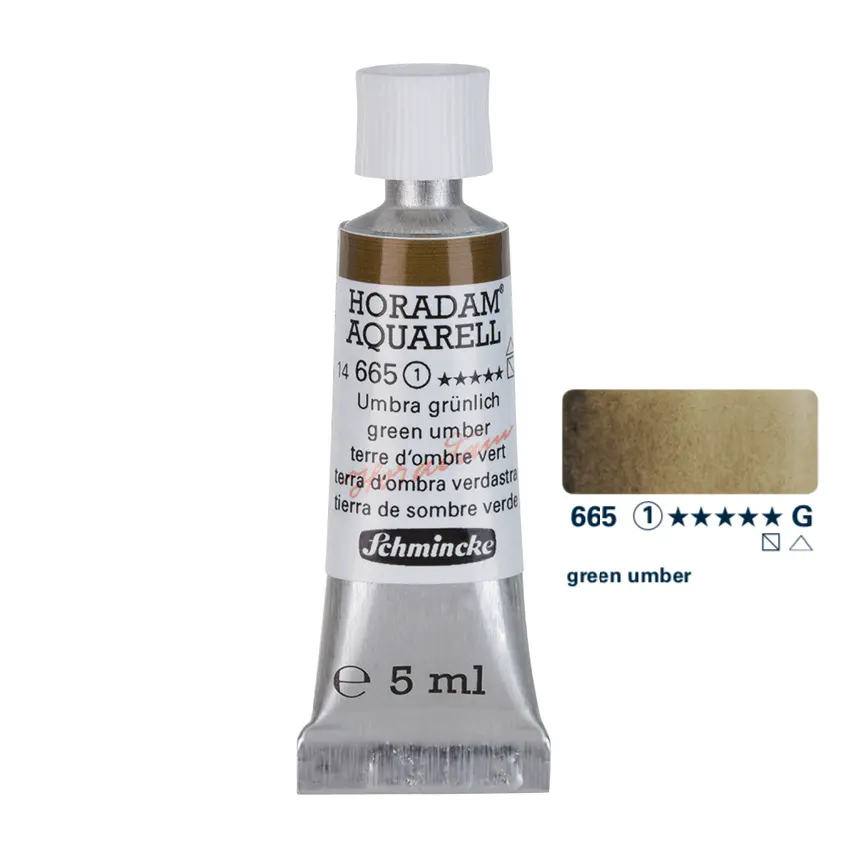 Aquarell colour HORADAM 5 ml - Green umber