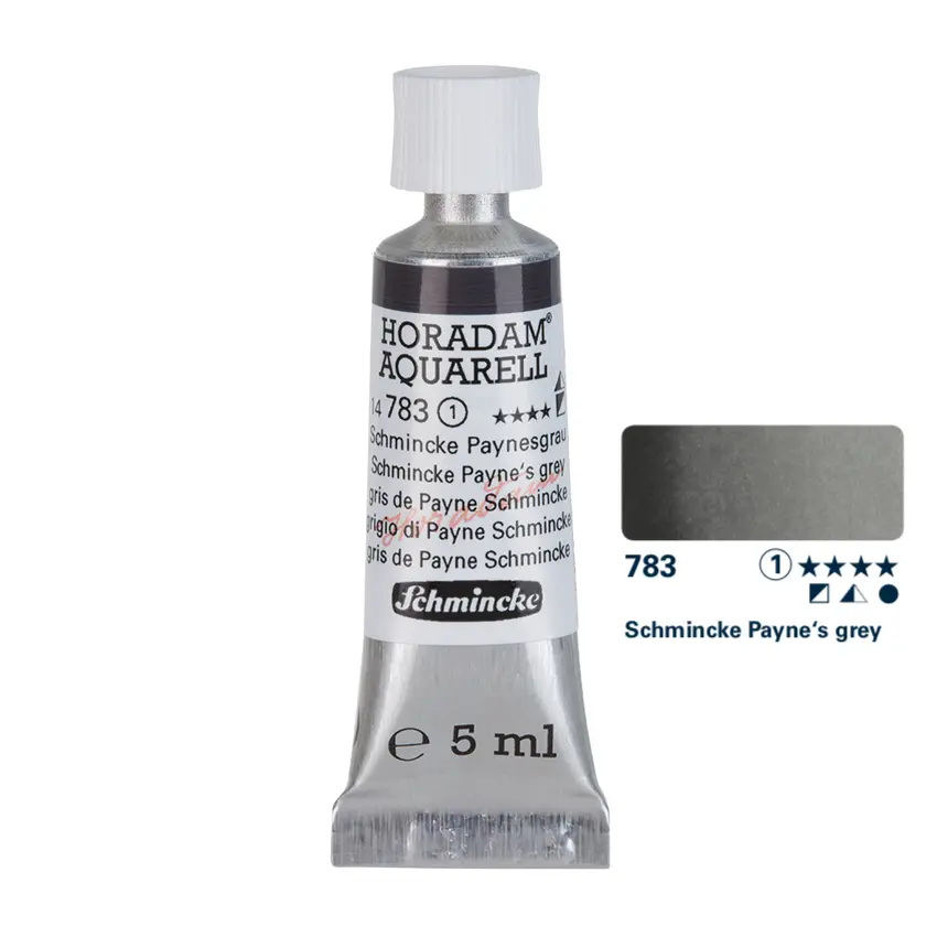 Aquarell colour HORADAM 5 ml - Schmincke Payne‘s grey