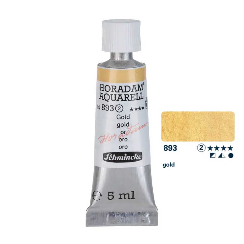 Aquarell colour HORADAM 5 ml - Gold