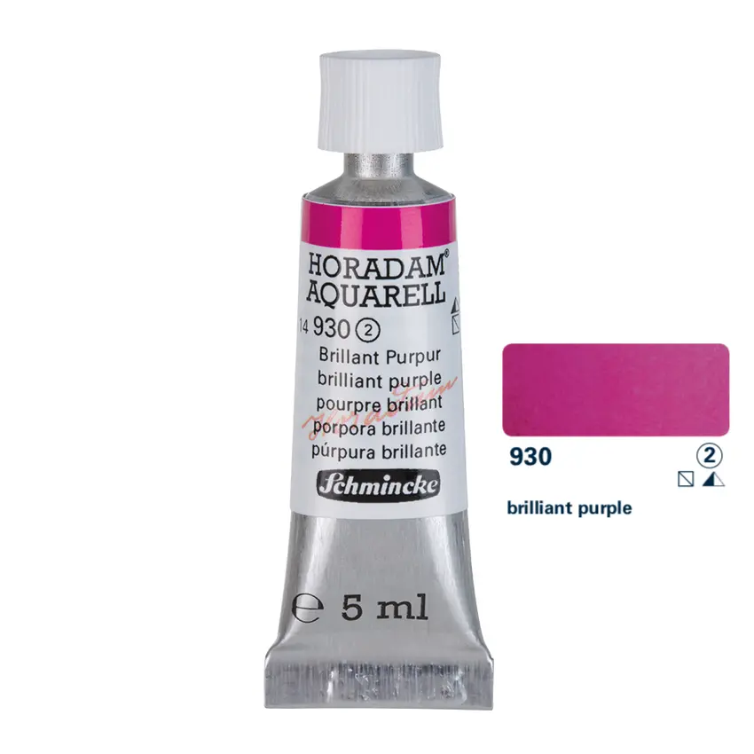 Aquarell colour HORADAM 5 ml - Brilliant purple