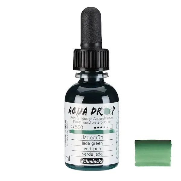 Vedel akvarellvärv AQUA DROP 30 ml - Jade green