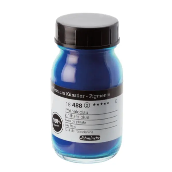 Maalipigment SCHMINCKE 100 ml - Phthalo blue