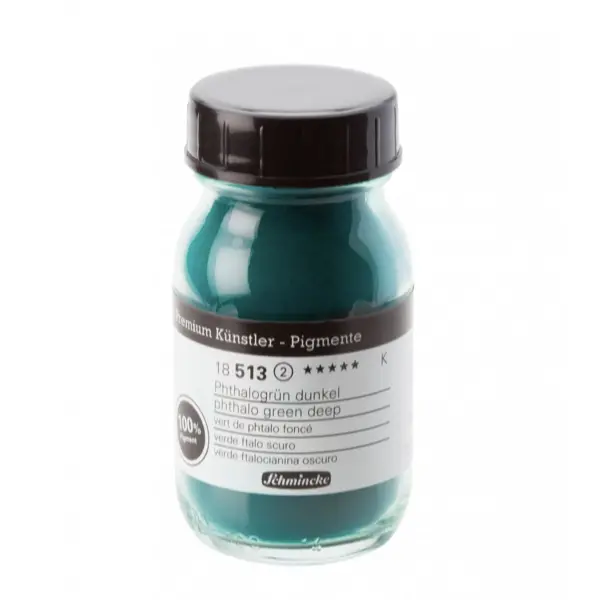 Maalipigment SCHMINCKE 100 ml - Phthalo green deep