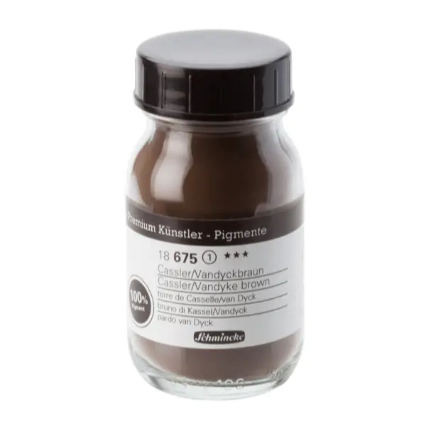 Maalipigment SCHMINCKE 100 ml - Cassler/Vandyke brown