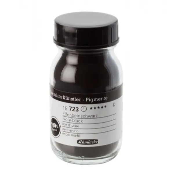 Maalipigment SCHMINCKE 100 ml - Ivory black