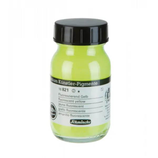 Maalipigment SCHMINCKE 100 ml - Fluorescent yellow