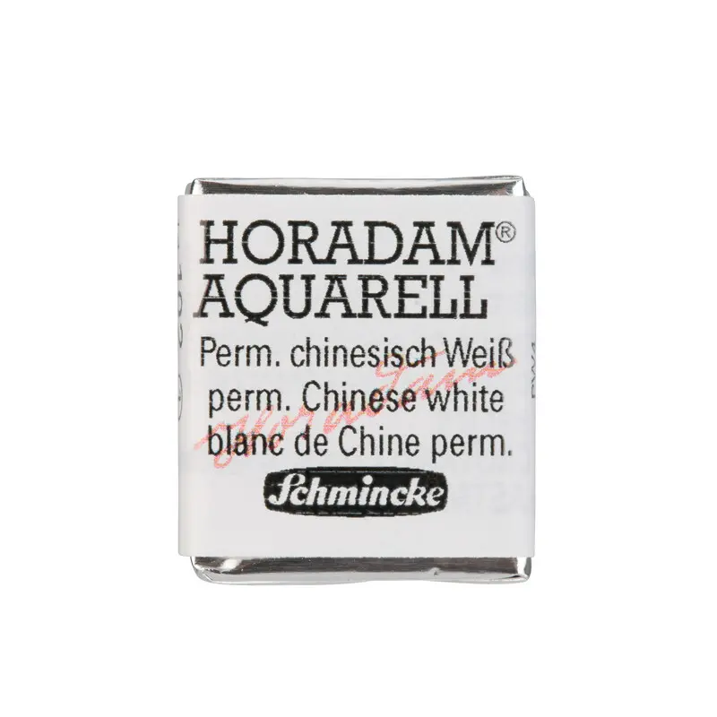 Akvarellvärv HORADAM 1/2 nööp - Permanent Chinese white