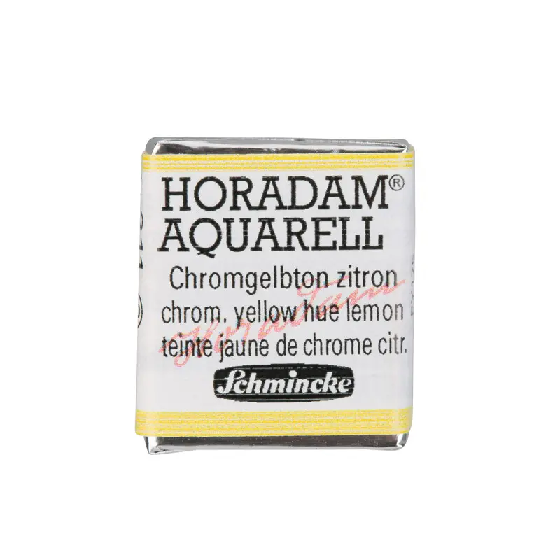 Akvarellvärv HORADAM 1/2 nööp - Chrom. yellow hue lemon