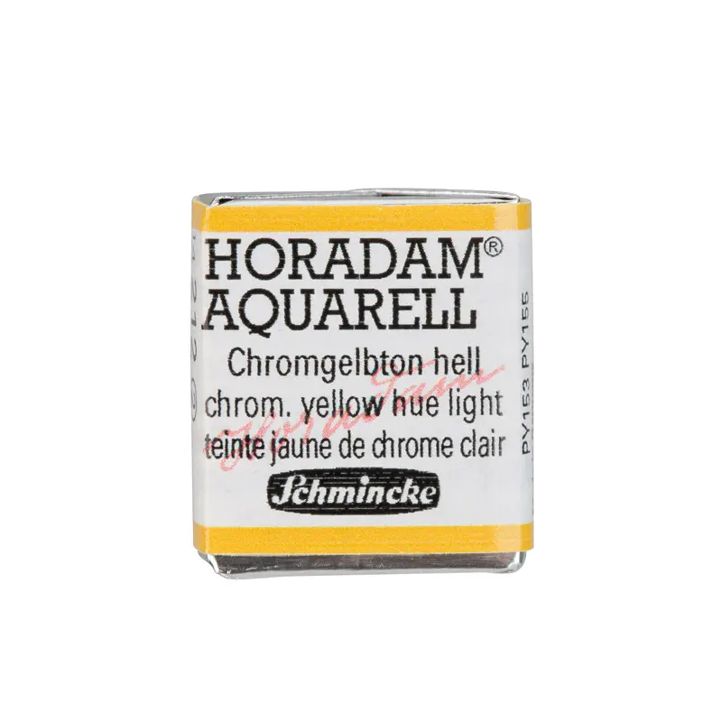 Akvarellvärv HORADAM 1/2 nööp - Chrom. yellow hue light