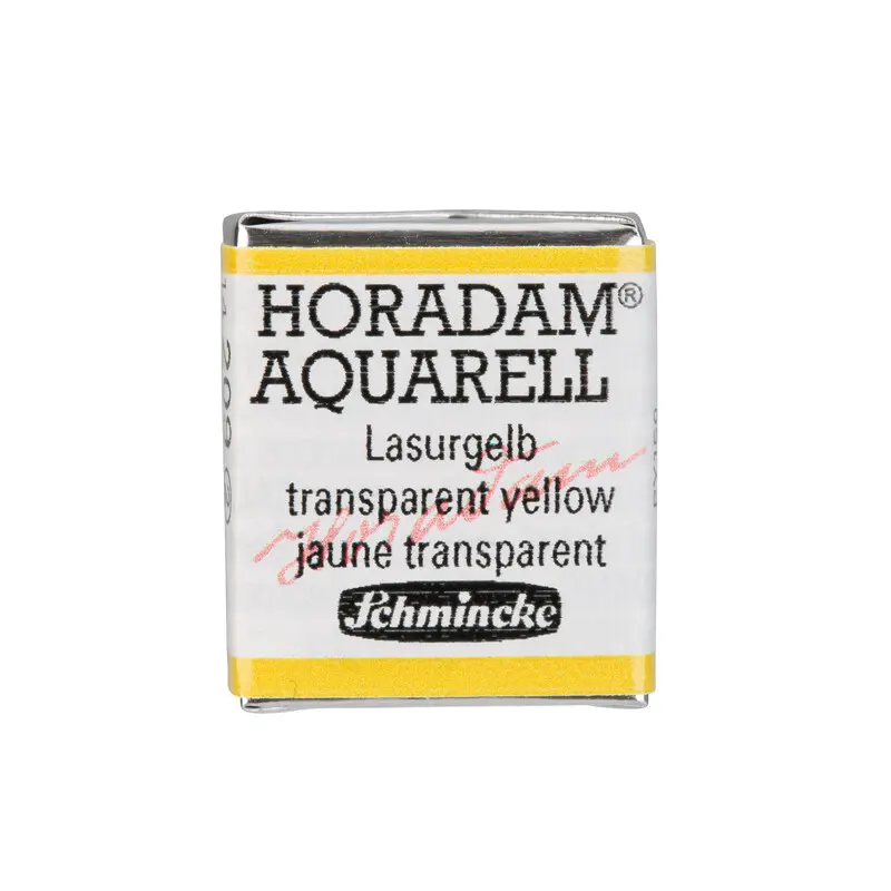 Akvarellvärv HORADAM 1/2 nööp - Transparent yellow