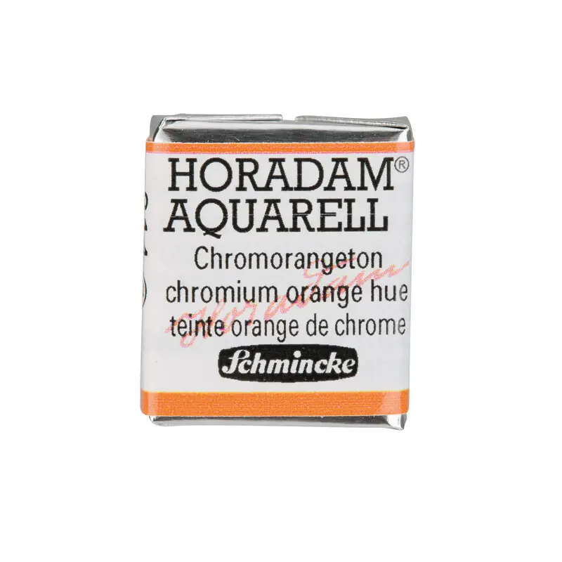 Akvarellvärv HORADAM 1/2 nööp - Chromium orange hue