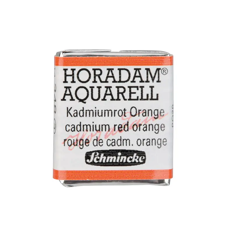 Akvarellvärv HORADAM 1/2 nööp - Cadmium red orange