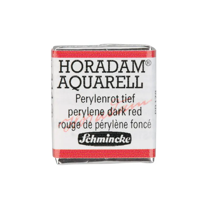 Akvarellvärv HORADAM 1/2 nööp - Perylene dark red