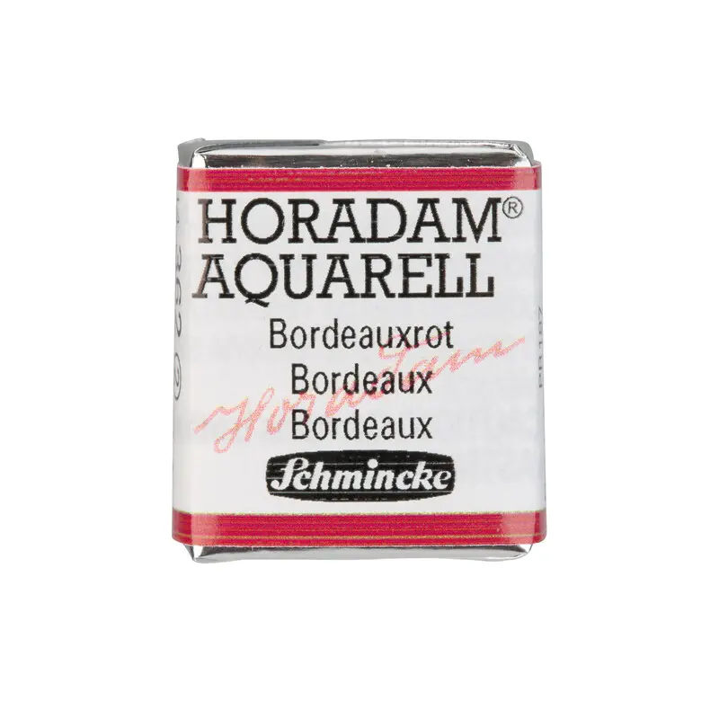 Akvarellvärv HORADAM 1/2 nööp - Bordeaux