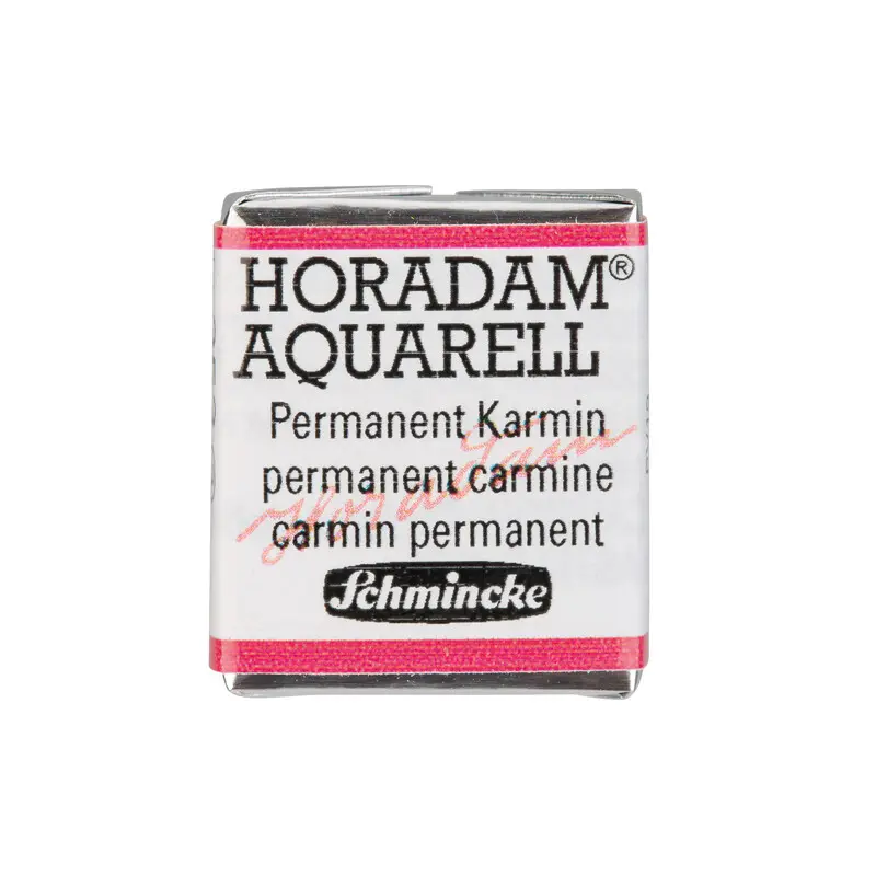 Akvarellvärv HORADAM 1/2 nööp - Permanent carmine